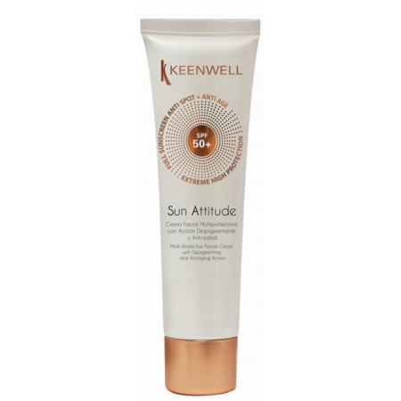 SUN ATTITUDE CREMA FACIAL CON ACCION DESPIGMENTANTE SPF 50+  50 ML KEENWELL
