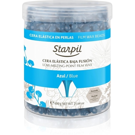 CERA EN PERLAS ULTRAFLEX STARPIL AZUL TARRO 600 GR