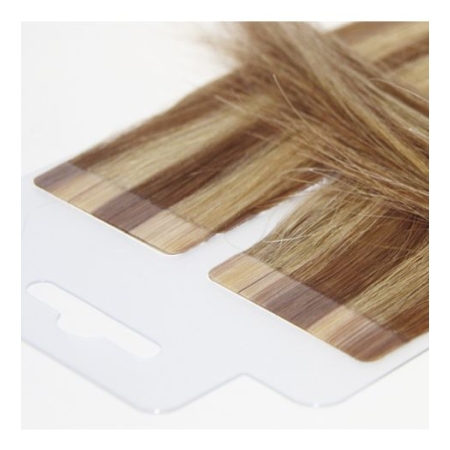 EXTENSIONES ADHESIVAS 20 TIRAS 8/22 RUBIO AVELLANA / RUBIO CLARO