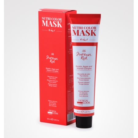 NUTRI COLOR MASK.66  ROJO INTENSO 120 ML