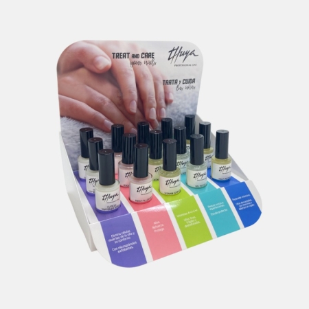 EXPOSITOR TRATAMIENTO DE UÑAS THUYA