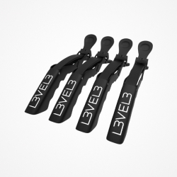 LEVEL3 HAIR CROC CLIPS 6 UND