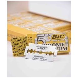 HOJAS NAVAJA BIC 5 UND