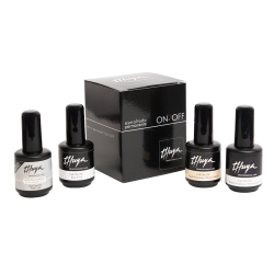 KIT MANICURA FRANCESA GEL ON OFF THUYA