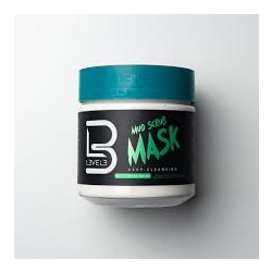 LEVEL3 MASCARILLA FACIAL EXFOLIANTE DE BARRO 500 ML
