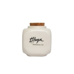 VASITO DE CERAMICA BLANCO THUYA