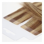 EXTENSIONES ADHESIVAS 20 TIRAS 8/22 RUBIO AVELLANA / RUBIO CLARO